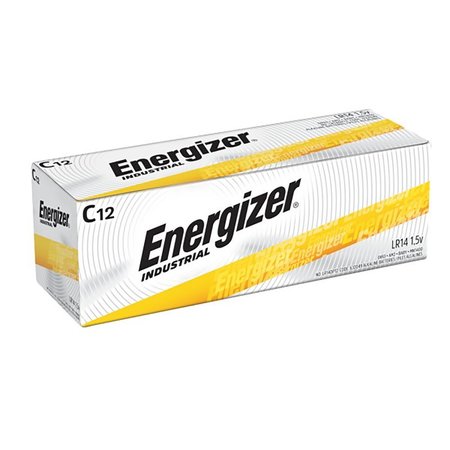 ENERGIZER Industrial C Alkaline Batteries 12 pk Boxed EN93